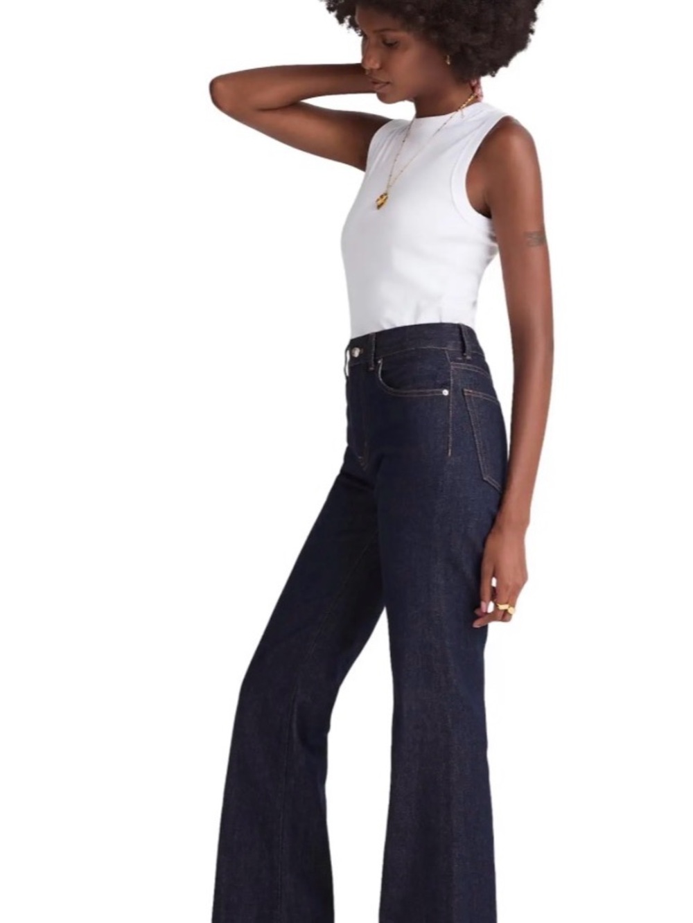 NWT Madewell
Vintage Flare Jean in Rinse Wash SZ 28P